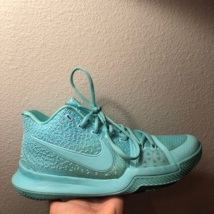 Aqua blue Kyrie 3s